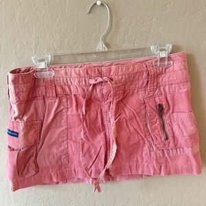 Vintage Y2K Abercrombie & Fitch Women's Corduroy Cargo Skirt *100% Cotton*